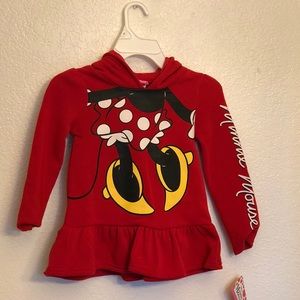 ❤️Brand new (girls)Minnie hoodie
